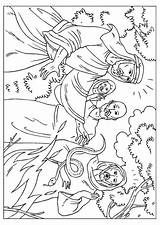 Paulus Serpiente Kleurplaat Slang Mordido Paolo Gebeten Morso Serpente sketch template