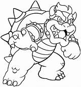 Bowser Coloring Mario Pages Drawing Super Dry Kids Printable Color Bros Monster Sheets Cartoon Print Getcolorings Colorings Board Book King sketch template
