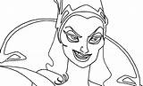 Coloring Pages Disney Enchanted Smile Bad Woman Wecoloringpage sketch template