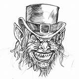 Leprechaun Horror Coloring Movie Drawing Sketch Book Movies Drawings Pages Artwork Tattoos Shonborn September sketch template