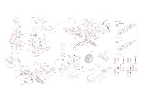 arrma kraton  parts diagram