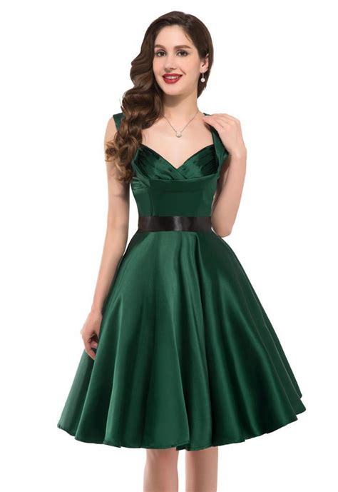 Womens Party Dresses Summer Style 50s 60s Vintage Cocktail