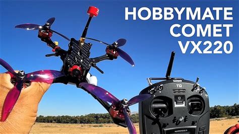 hobbymate  comet vx fpv racing drone kits pnp bnf youtube