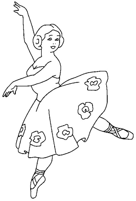 dancers coloring pages  kids updated