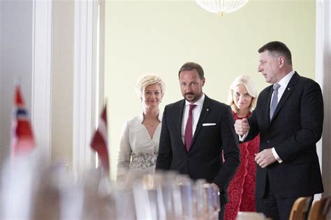 Norwegian Crown Prince Couple Visits Latvia Royal Central Couples