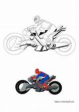 Spiderman Coloring1 sketch template