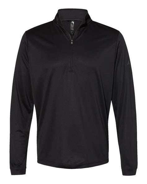 adidas mens lightweight quarter zip pullover shirt polyester a401 up to