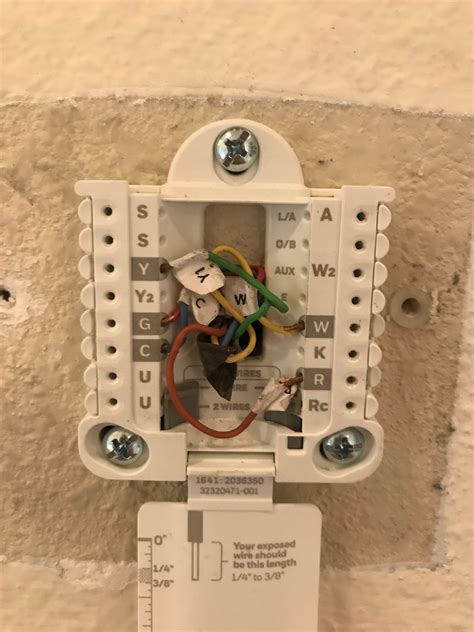 lennox thermostat wiring