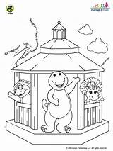Coloring Gazebo Barney Bop Baby Bj Pages Printable Kids Designlooter Ecoloringpage 720px 95kb sketch template