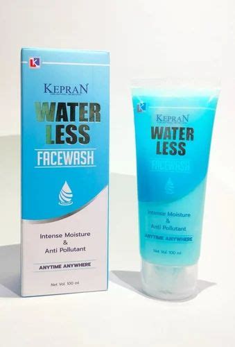 chemical blue waterless face wash gel age group adults  rs