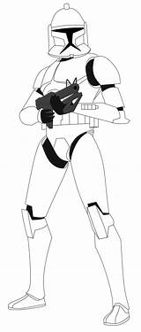 Clone Wars Trooper Clipartmag Jet Armor Deviantart sketch template