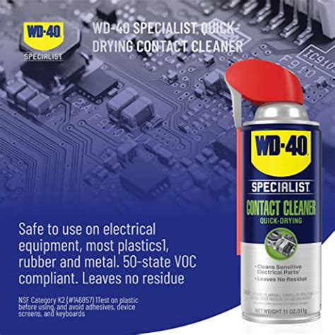 Wd 40 Specialist Contact Cleaner Spray 11 Oz Pricepulse