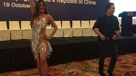 Filipino Ballroom Dancers Grand Hyatt Hotel Beijing Youtube
