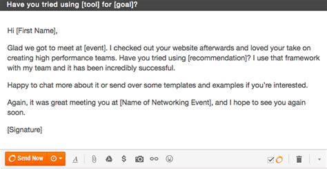 networking follow  emails breathr medium