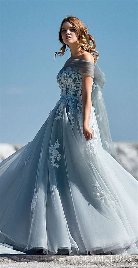 For The Modern Bride Colored Wedding Dresses By Cocomelody Sheer