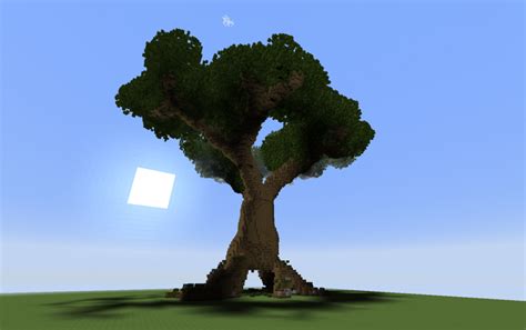 minecraft giant tree schematic