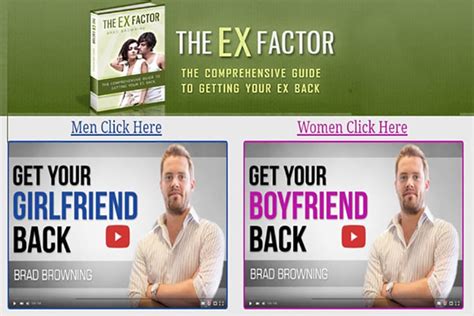 The Ex Factor Guide Reviews Download Brad Browning S Book Here