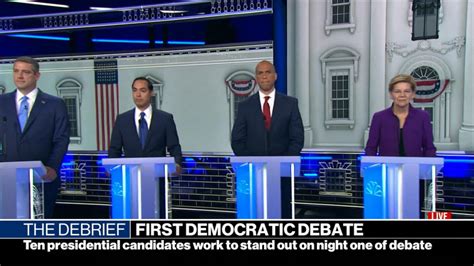 1st 2020 presidential democratic debate recap good morning america