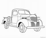 Coloring Pages Pickup Chevy Getdrawings sketch template