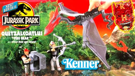 Jurassic Park Toys Jp Series 2 Quetzalcoatlus Review Youtube