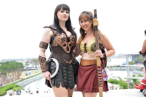 Xena And Gabrielle From Xena Warrior Princess