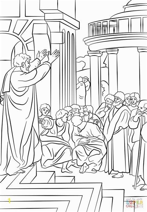 acts   apostles coloring pages divyajanan