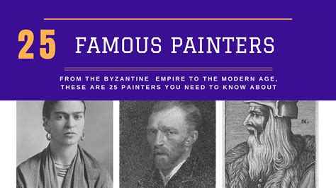 famous painters  shaped  art world
