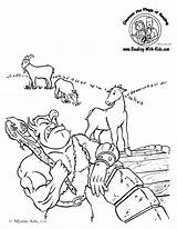Billy Goats Gruff Coloring Three Activities Goat Troll Printable Fairy Colouring Sheets Sheet Tale Tales Fairytale Preschool Printables Kindergarten Worksheets sketch template