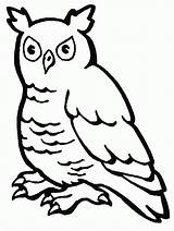 Owl Barn Clipart Cartoon Library Coloring Otono Animales Colorear Para sketch template