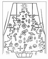 Weihnachtsbaum Ausmalbild sketch template