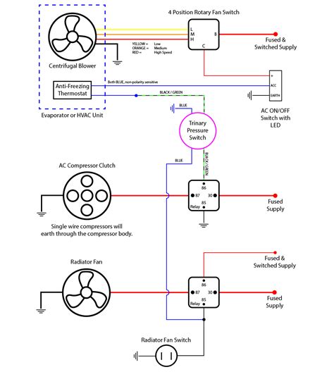 diagram  ac trinary switch wiring