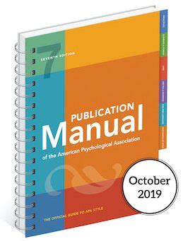 publication manual  edition