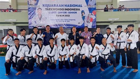 Koni Buka Kejurnas Taekwondo Harapkan Lahir Atlet Potensial