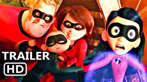 Incredibles 2 New Trailer Animated Movie 2018 Youtube