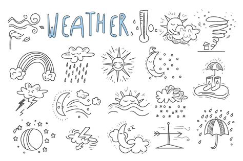 weather coloring pages coloring pages