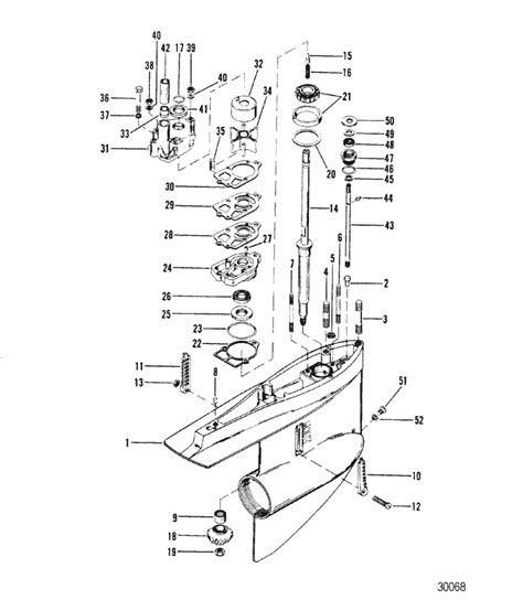 mercruiser rmralpha  sterndrive   gear housingdriveshaft  parts