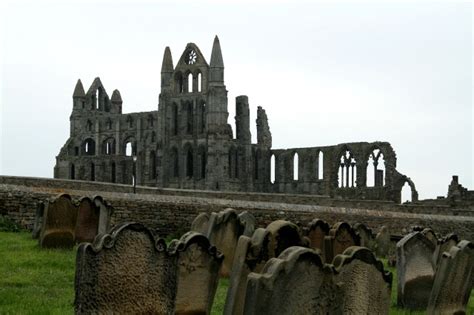 whitby abbey  st marys graveyard  steve partridge geograph