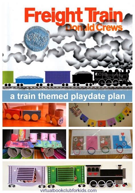 toddler approved simple rainbow train craft  kids transportation