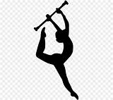 Majorette Baton Marching Twirling Colorguard Pngwing Codes Insertion sketch template