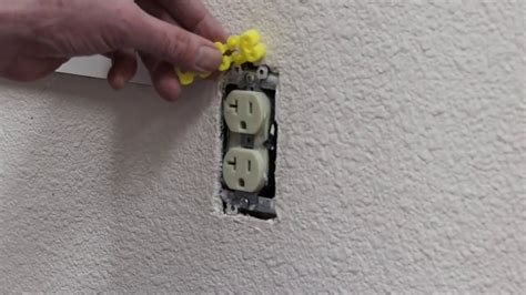 fix  loose electrical wall outlet box answering