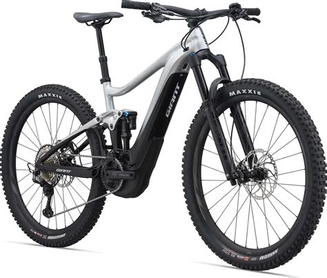 giant trance   pro   electric mountain bike  silver