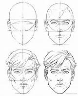 Drawing Faces Dimension Larger Click Daily sketch template