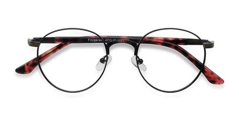 fitzgerald fun round frames with luxe detail eyebuydirect