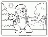 Agent Special Oso Coloring Pages Printable Comments sketch template