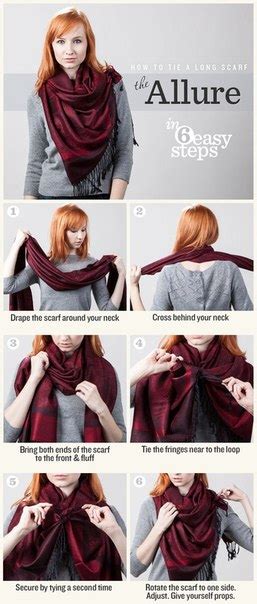 10 style tips on how to wear and tie a scarf for any season