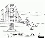 Amerika Turistico Colorear Monumenti Pont Kleurplaat Kleurplaten Etats Unis Piramide Monumenten Bezienswaardigheden Luoghi Malvorlagen Niagara Stampare sketch template