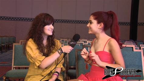ariana grande interview with rock forever magazine youtube