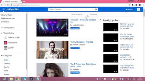 dailymotion channel    dailymotion youtube