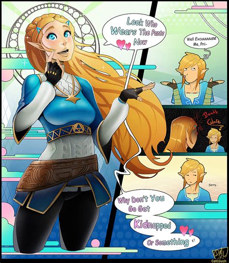 zelda wears the pants now by catcouch fur affinity [dot] net