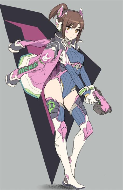 D Va By Tonee89 Overwatch Overwatch Fan Art Anime